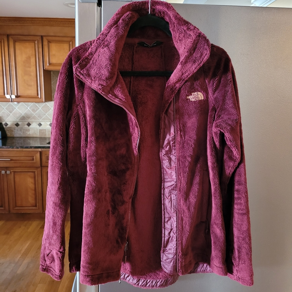 North Face | Burgundy Fleece Jacket